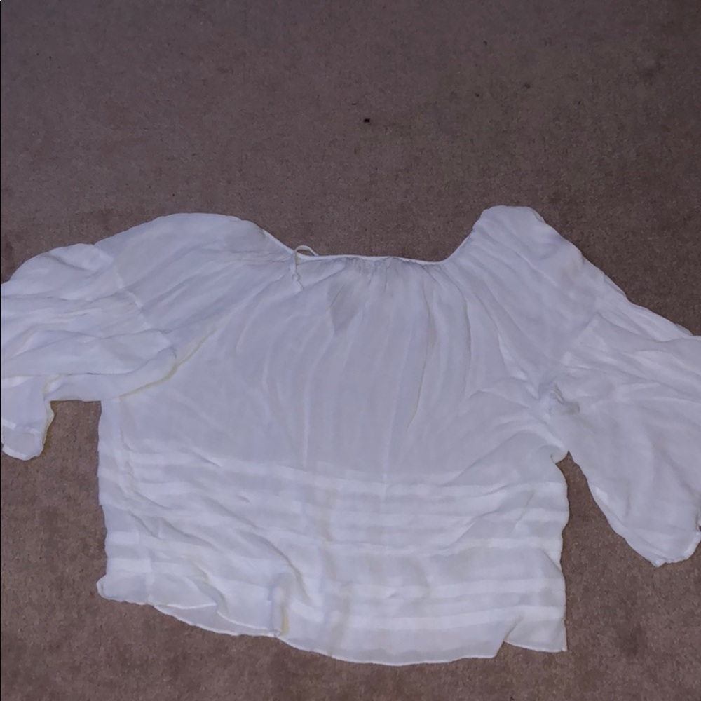 Off the shoulder blouse